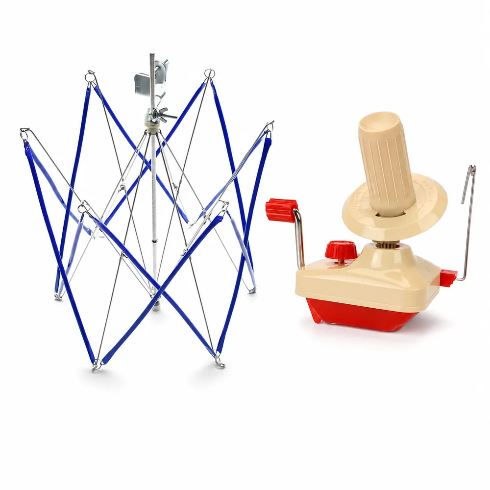 Swift + Winder Set — Skein to ball, both halves of the job